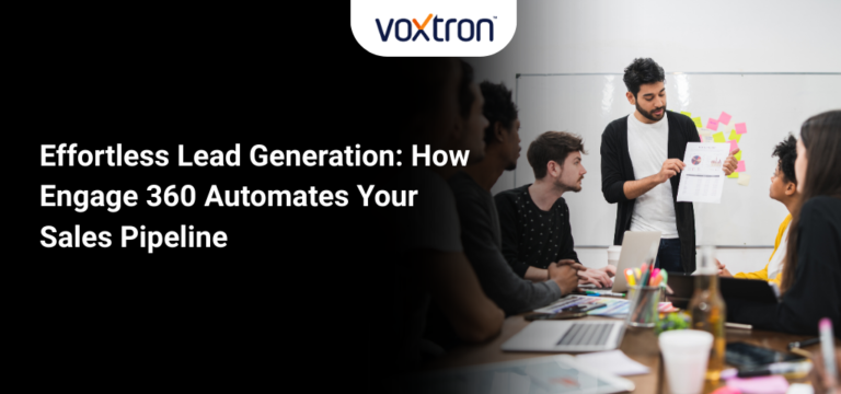 Lead Generation with Engage 360