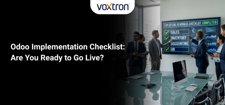 Voxtrons Odoo implementation checklist