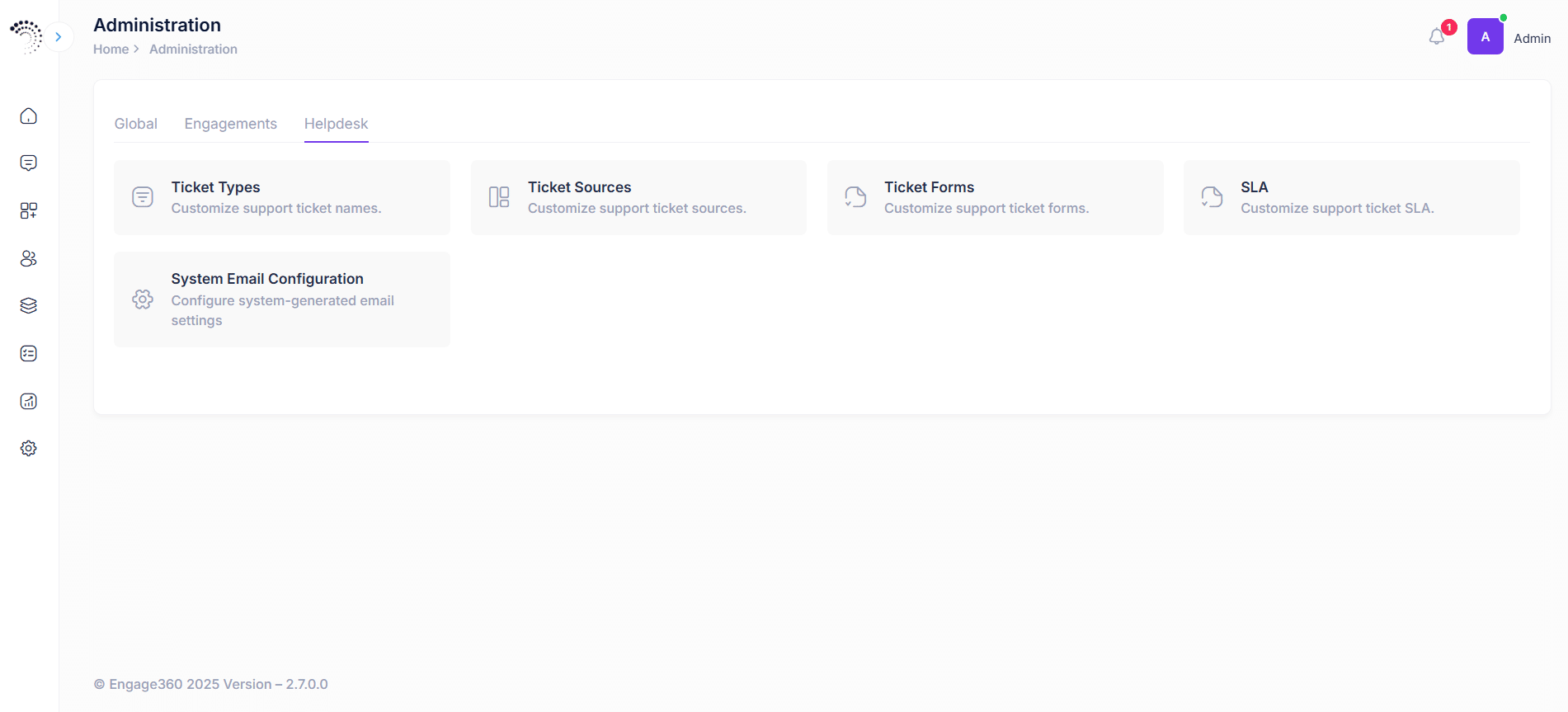 Helpdesk Setup