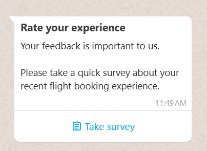 Feedback Survey