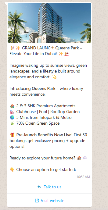 WhatsApp marketing campaign
