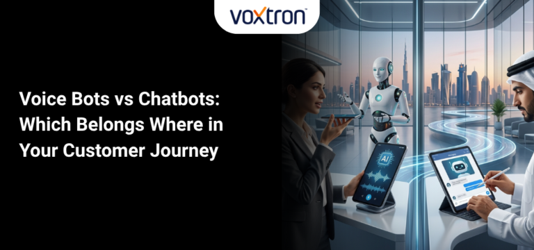 Voice Bots vs Chatbots: Which Belongs Where in Your Customer Journey