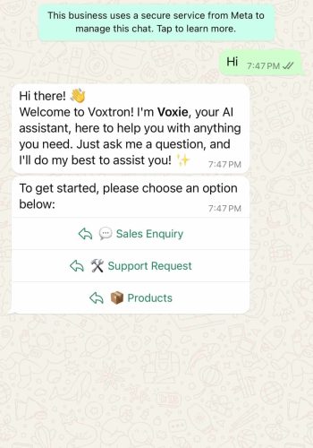 AI agent feature in Engage 360
