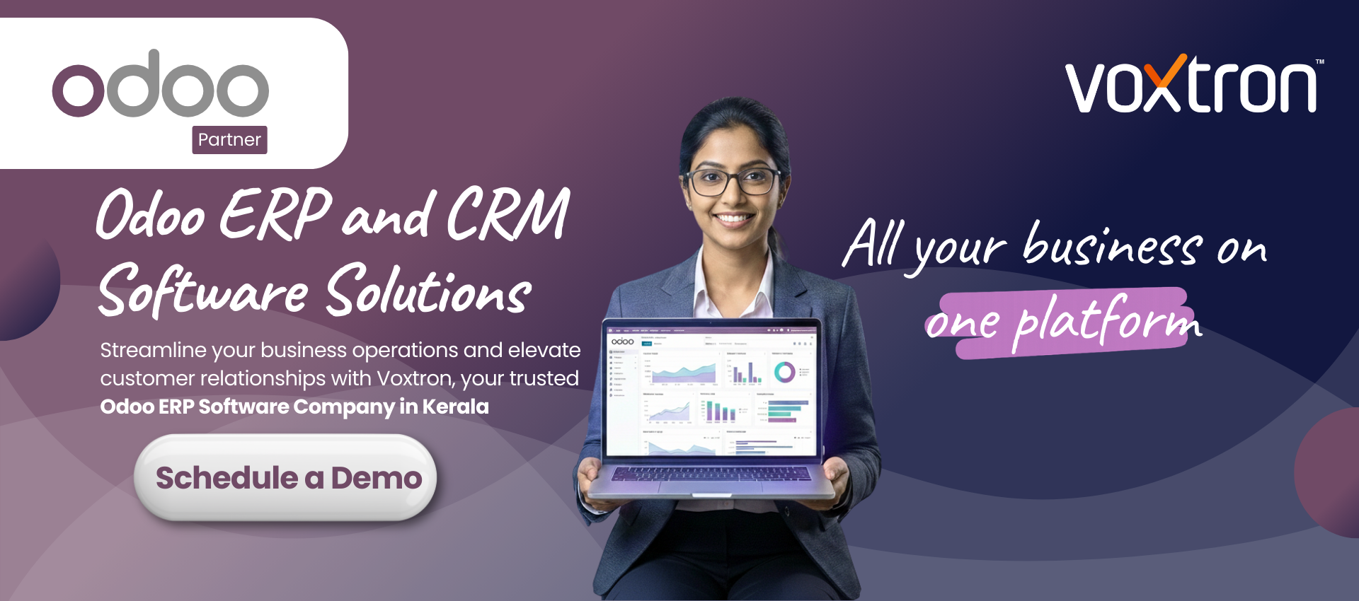 Odoo ERP Software Solutions - Voxtron